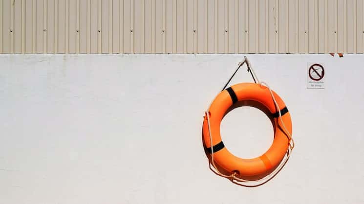 Picture of a life preserver